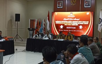 KPU Sulteng Gelar Rapat Persiapan Penyusunan  Dan Penayangan Iklan Kampanye Pemilu 2024
