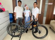 ISSI Palu Terima Hibah Satu Unit Sepeda, Bakal Digunakan Atlet PON