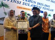 Kota Palu Sabet Penghargaan Pembangunan Daerah Tertinggi di Provinsi Sulawesi Tengah