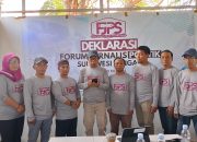 Puluhan Jurnalis di Palu Deklarasikan Forum Jurnalis Politik Sulteng