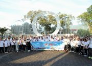 BRI Palu dan PSMTI Sulteng Gelar Funwalk untuk Perkuat Sinergi