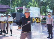 Latihan Dalmas Polresta Palu: Siap Amankan Pilkada 2024
