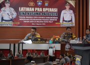 Polresta Palu Gelar Pelatihan Pra Operasi “BINA KUSUMA PALU-2024”