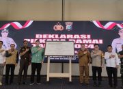 Polresta Palu Gelar Deklarasi Damai untuk Pilkada Serentak 2024