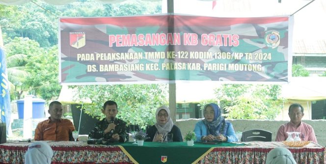 
					KB Gratis dan Penyuluhan Stunting Jadi Fokus TMMD ke-122 di Parigi Moutong