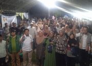 Ratusan Warga Samudera 2 Dukung Ahmad Ali-Abdul Karim, Sorakan “Beramal Menang” Menggema dalam Kampanye