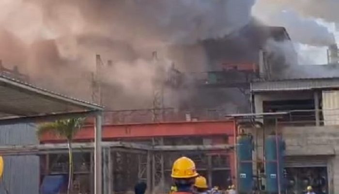 Tungku di Smelter PT IMIP Kembali Meledak, Asap Tebal Mengepul di Lokasi