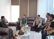 Kapolresta Palu Bersama TNI dan KPU Sampaikan Pesan Damai kepada Paslon Wali Kota Palu