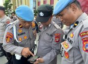 Upaya Preventif Polda Sulteng: Sidak Ponsel Personel untuk Cegah Praktik Judi Online