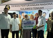 DPN Sulteng Serahkan Santunan Kematian Rp 42 Juta untuk Keluarga Pekerja Bangunan di Sigi