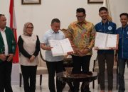Akbar Supratman dan Wali Kota Palu Teken MoU untuk Pengembangan Ekonomi Kreatif