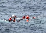 Video ; Tenggelamnya Kapal KM Fitri 09 di Perairan Tolitoli