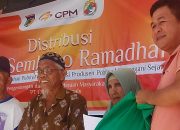 Bantuan Sosial PT CPM: 847 Paket Sembako untuk warga Poboya