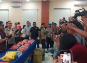 20 Kilogram Sabu Dari Malaysia Disita di Palu, Dua Kurir Dibekuk Polda Sulteng