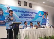 Musprov IV, Wijaya Chandra Terpilih Aklamasi Pimpin DPP APINDO Sulteng 2025–2030
