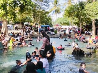 Pesona Permandian Mata Air Bionga di Desa Kaleke, Kabupaten Sigi