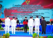 Gubernur Sulteng Lantik Pemimpin Baru Parigi Moutong dan Banggai