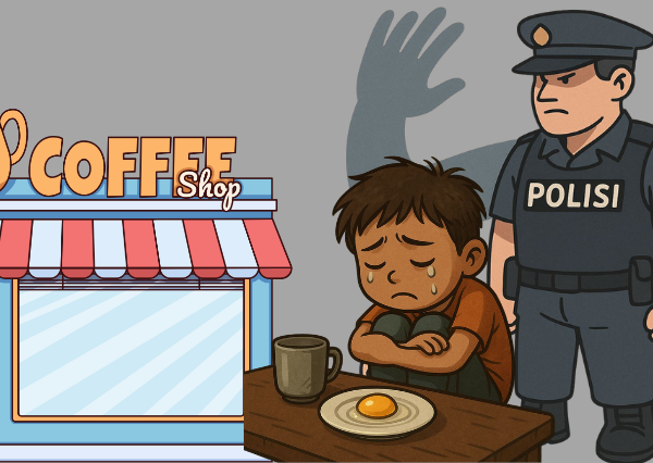 Dipicu Telur, Anak 17 Tahun Diduga Dipukul Polisi