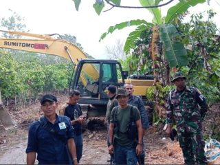 Aktivitas Ilegal di Taman Nasional Lore Lindu Dihentikan, Satu Ekskavator Diamankan