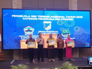 Dinas Pendidikan Sulteng Raih Juara Nasional Program Sekolah Siaga Kependudukan