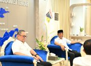 Bahas Keamanan dan Batas Wilayah, Gubernur Anwar Hafid Terima Audiensi Kajati Sulteng