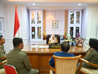Plt. Kasat Pol PP Sulteng Temui Wakil Gubernur, Bahas Penguatan Peran dan Kelembagaan