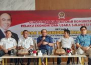 Ketua Apindo Sulteng Ikut Dialog Ekonomi Bersama Muhidin Said