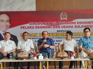 Ketua Apindo Sulteng Ikut Dialog Ekonomi Bersama Muhidin Said
