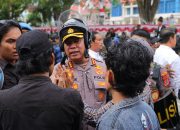 Viral di Medsos! Mahasiswa Diseret Polisi saat Demo, Ini Klarifikasi Kapolresta Palu!