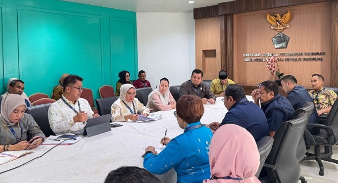 Kunjungan kerja DPRD Palu dan Pemkot Palu di Kemenkeu RI/foto: bagian protokol setda Kota Palu