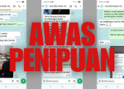 Oknum Catut Nama Media KabarSulteng.id untuk Aksi Penipuan