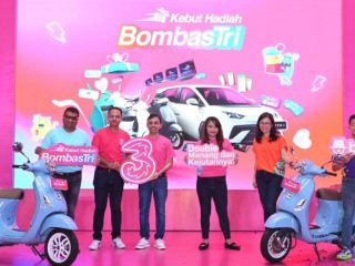 Ribuan Hadiah hingga Mobil Listrik, Tri Luncurkan Program BombasTri 2025