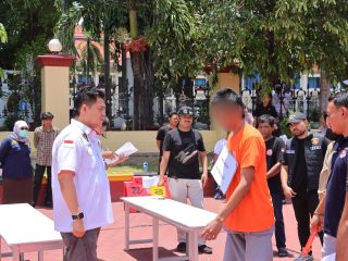 Polresta Palu Gelar Rekonstruksi Kasus Suami Bakar Istri hingga Tewas