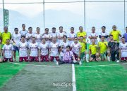 Sinergi Lewat Sepak Bola, Binmas Polda Sulteng Lawan Jurnalis Palu FC