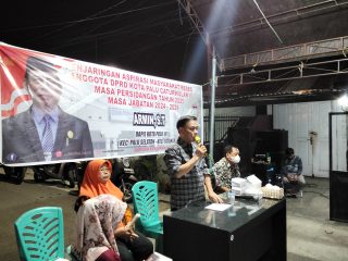 Armin Serap Aspirasi Warga Saat Reses Caturwulan III DPRD Kota Palu