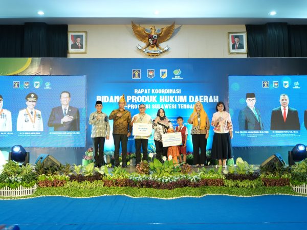 Posbakum Desa hingga Aturan Air Permukaan, Jadi Sorotan Rakor Produk Hukum Daerah Sulteng