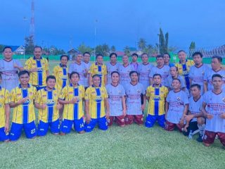 Dua Gol Bupati Ilham Lawidu Antar SKIL FC Kalahkan Jurnalis Palu FC